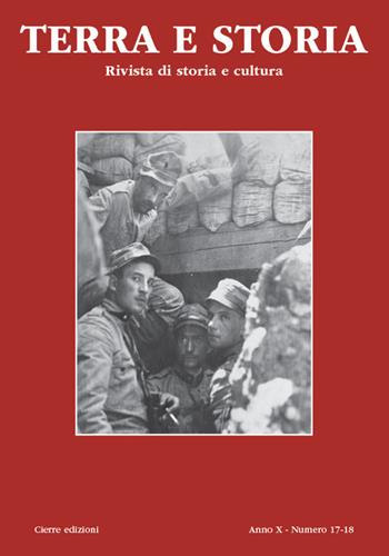 Terra e storia. Vol. 17-18  - Libro Cierre edizioni 2022, Terra e storia | Libraccio.it