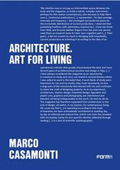 Architecture. Art for living. Area, 1996-2025: editorials