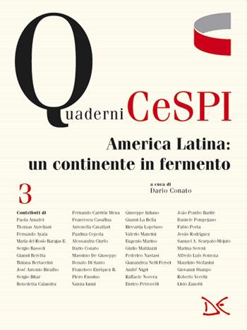 America Latina: un continente in fermento  - Libro Donzelli 2020, Quaderni CESPI | Libraccio.it
