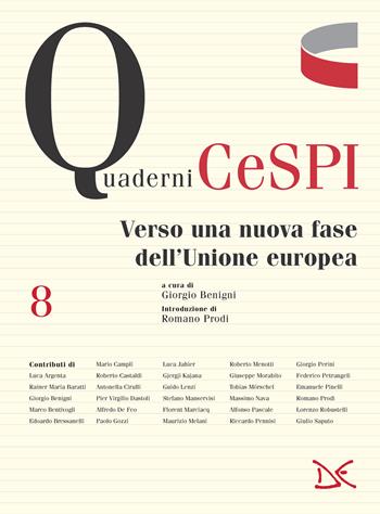 Verso una nuova fase dell'Unione Europea  - Libro Donzelli 2024, Quaderni CESPI | Libraccio.it