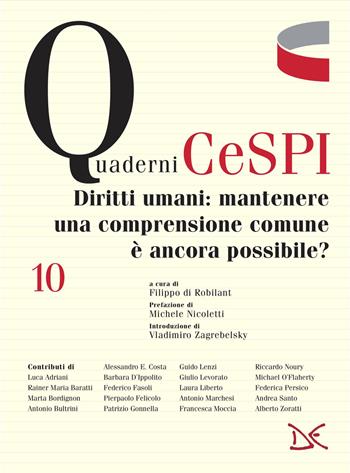 Diritti umani: mantenere una comprensione comune  - Libro Donzelli 2025, Quaderni CESPI | Libraccio.it