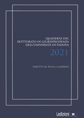 Quaderni del dottorato in giurisprudenza dell'Università di Padova