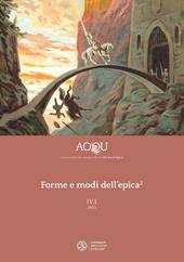 AOQU. Achilles Orlando Quixote Ulysses. Rivista di epica (2023). Vol. 2: Forme e modi dell'epica