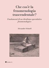 Che cos'è la fenomenologia trascendentale?