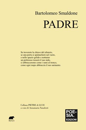 Padre - Bartolomeo Smaldone - Libro Bertoni 2025, Pietre di luce | Libraccio.it
