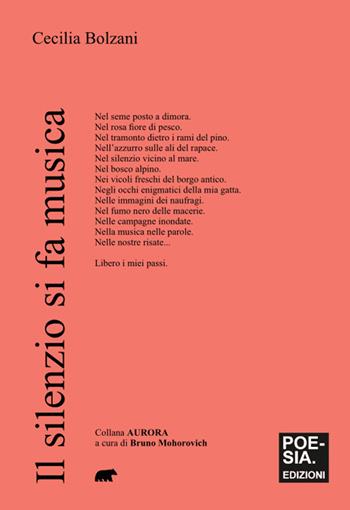 Il silenzio si fa musica - Cecilia Bolzani - Libro Bertoni 2025, Aurora/verblu | Libraccio.it
