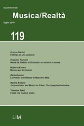 Musica/realtà (2019). Vol. 119: Luglio.
