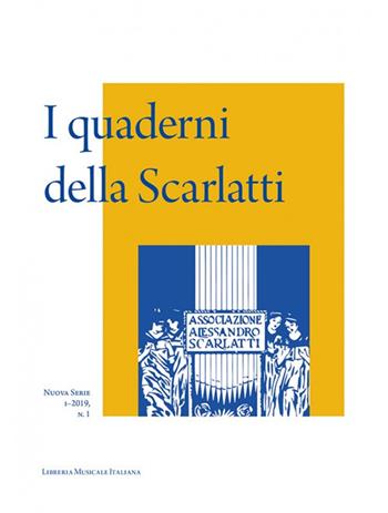 I quaderni della Scarlatti. Nuova serie (2019). Vol. 1  - Libro LIM 2020 | Libraccio.it