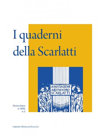 I quaderni della Scarlatti. Nuova serie (2020). Vol. 2  - Libro LIM 2021 | Libraccio.it