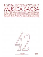 Rivista internazionale di musica sacra (2021). Vol. 1-2