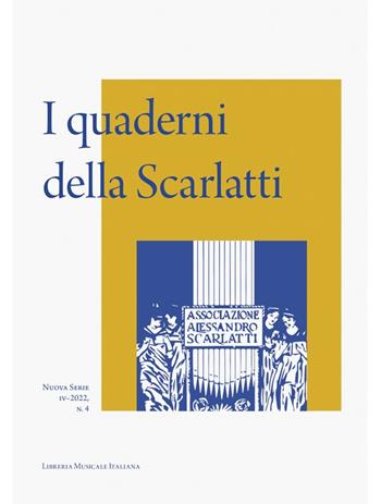 I quaderni della Scarlatti. Nuova serie (2022). Vol. 4  - Libro LIM 2023 | Libraccio.it