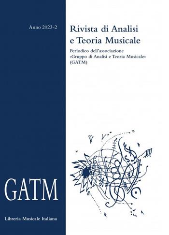 GATM. Rivista di analisi e teoria musicale (2023). Vol. 2  - Libro LIM 2024 | Libraccio.it
