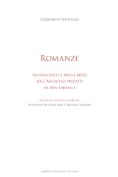 Romanze. Manoscritti e brani editi dall'Archivio privato di Ada Labanca. Ediz. critica