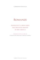 Romanze. Manoscritti e brani editi dall'Archivio privato di Ada Labanca. Ediz. critica