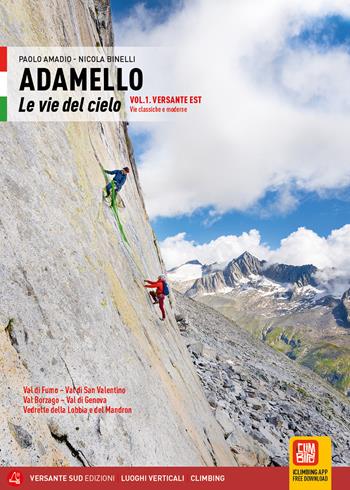 Adamello. Le vie del cielo. Vol. 1: Versante Est. Vie classiche e moderne. Val di Fumo, Val di San Valentino, Val Borzago, Val di Genova, Vedrette della Lobbia e del Mandron - Paolo Amadio, Nicola Binelli - Libro Versante Sud 2025, Luoghi verticali | Libraccio.it