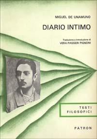Diario intimo - Miguel de Unamuno - Libro Pàtron 1974, Testi filosofici | Libraccio.it