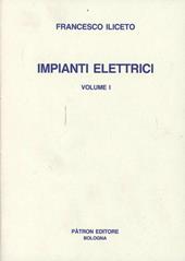 Impianti elettrici. Vol. 1
