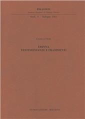 Erinna. Testimonianze e frammenti