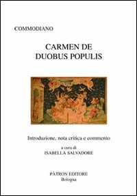 Image of Carmen de duobus populis. Testo latino a fronte