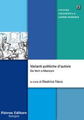 Varianti politiche d'autore. Da Verri a Manzoni