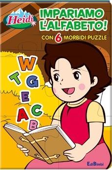 Impariamo l'alfabeto! Heidi. Con 6 puzzle  - Libro Edibimbi 2011 | Libraccio.it