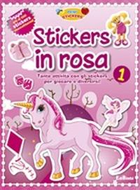 Stickers in rosa. Ediz. illustrata  - Libro Edibimbi 2011, Primi stickers | Libraccio.it