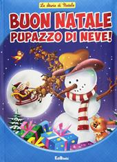 Buon natale pupazzo di neve