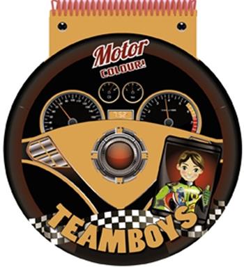 Motor. Color & stencil Teamboys  - Libro Edibimbi 2014 | Libraccio.it