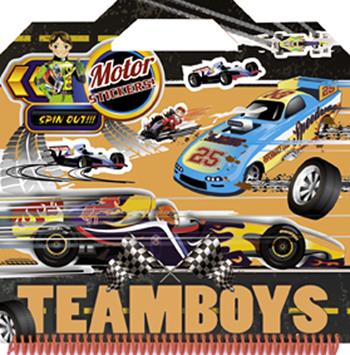 Motor. Color & stickers Teamboys. Con adesivi  - Libro Edibimbi 2014 | Libraccio.it