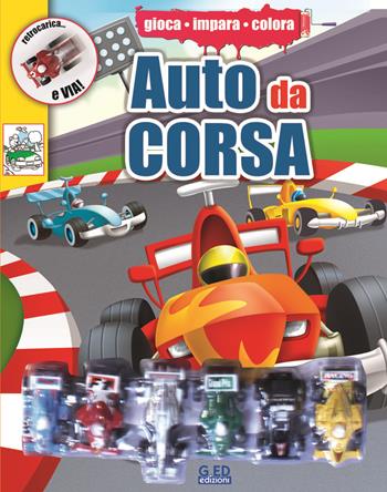 L' auto da corsa. Ediz. illustrata  - Libro Edibimbi 2015, Gioca impara colora | Libraccio.it