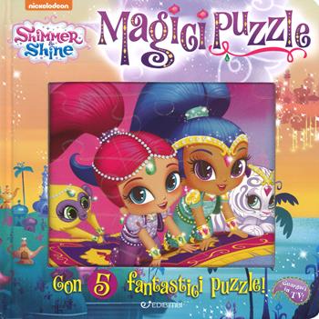 Magici puzzle. Shimmer & Shine. Libro puzzle. Ediz. a colori  - Libro Edibimbi 2018 | Libraccio.it