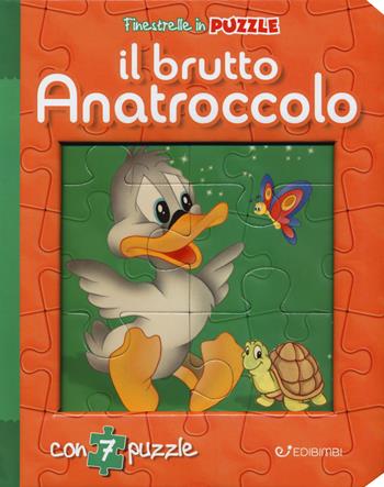 Il brutto anatroccolo. Finestrelle in puzzle. Ediz. a colori - Claudio Cernuschi - Libro Edibimbi 2018 | Libraccio.it