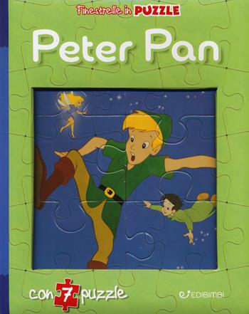 Peter Pan. Finestrelle in puzzle. Ediz. a colori - Claudio Cernuschi - Libro Edibimbi 2019 | Libraccio.it