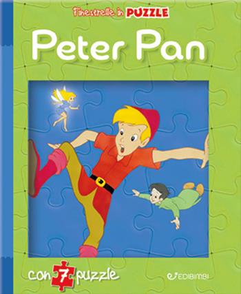 Peter Pan. Finestrelle in puzzle. Ediz. a colori - Claudio Cernuschi - Libro Edibimbi 2021 | Libraccio.it