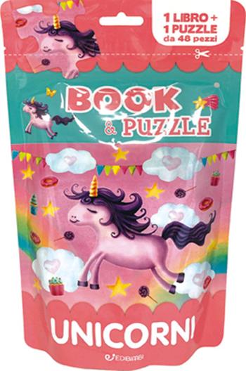Unicorni. Book&puzzle. Ediz. a colori. Con puzzle da 48 pezzi  - Libro Edibimbi 2022 | Libraccio.it