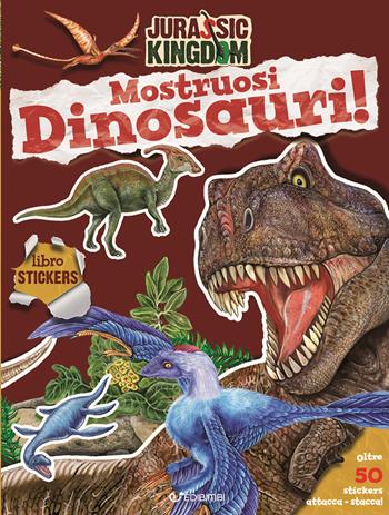 Mostruosi dinosauri! Jurassic Kingdom. Ediz. a colori - Manlio Francia - Libro Edibimbi 2022 | Libraccio.it