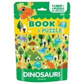 Dinosauri. Book&puzzle. Ediz. a colori. Con puzzle da 48 pezzi