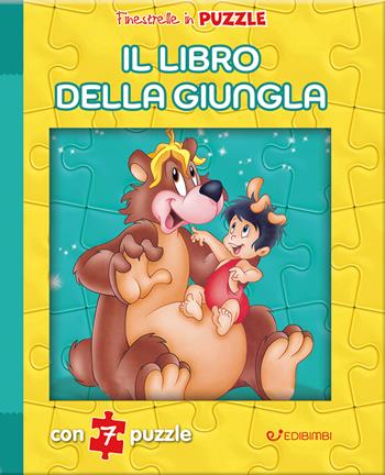 Il libro della giungla. Finestrelle in puzzle. Ediz. illustrata - Claudio Cernuschi - Libro Edibimbi 2024, Le finestrelle | Libraccio.it
