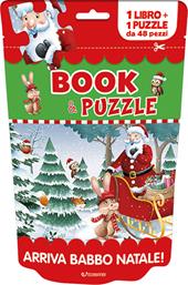 Arriva Babbo Natale! Book&puzzle. Ediz. illustrata. Con puzzle