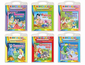 Colori magici: I tre porcellini-Peter Pan-Cappuccetto rosso-Biancaneve-Alice nel paese delle mervaglie-Cenerentola  - Libro Edibimbi 2024 | Libraccio.it