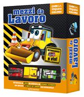 Mezzi da lavoro. Ediz. a colori. Con 3 macchinine