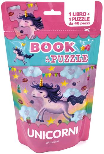 Unicorni. Book&puzzle. Ediz. illustrata. Con puzzle  - Libro Edibimbi 2024 | Libraccio.it