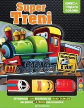 Super treni. Ediz. a colori. Con 6 trenini con retroricarica