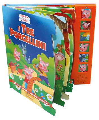 I tre porcellini. Ascolta le fiabe. Ediz. a colori - Silvana Canzi - Libro Edibimbi 2026, Ascolta le fiabe | Libraccio.it