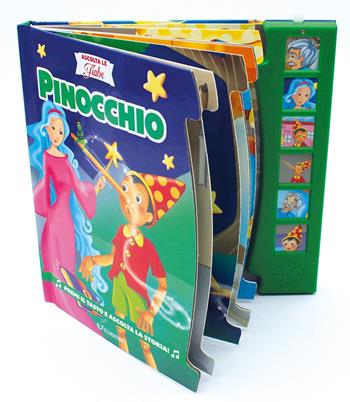 Pinocchio. Ascolta le fiabe. Ediz. a colori - Silvana Canzi - Libro Edibimbi 2026, Ascolta le fiabe | Libraccio.it