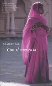 Con il sari rosa