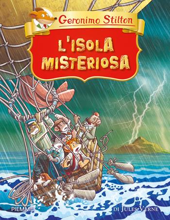 L'isola misteriosa di Jules Verne - Geronimo Stilton - Libro Piemme 2019, Grandi classici | Libraccio.it
