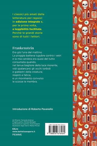 Frankenstein. Ediz. ad alta leggibilità - Mary Shelley - Libro Piemme 2020, I classici del Battello a vapore | Libraccio.it