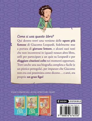 Leopardi era un figo - Annalisa Strada - Libro Piemme 2020, Il battello a vapore | Libraccio.it