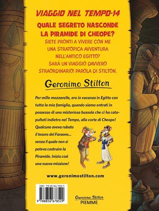 Missione piramidi. Viaggio nel tempo 14 - Geronimo Stilton - Libro Piemme 2021, Grandi libri | Libraccio.it